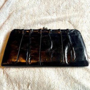 Vintage style Black HOBO clutch, great condition!